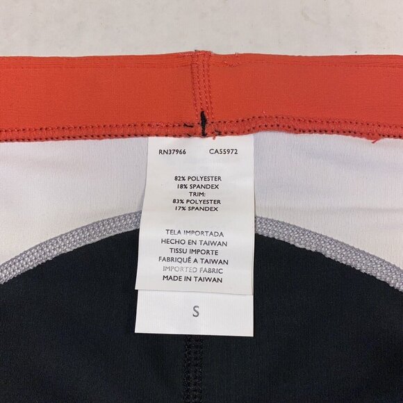 Nike Womens Small Triathlon Half Tight Black White Athletic Running Shorts NWT - Picture 4 of 8